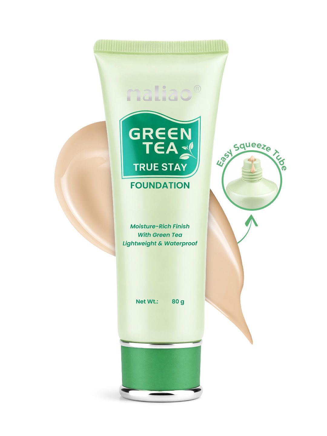 Maliao Green Tea True Stay Foundation - 80 g - Honey Beige-image-20
