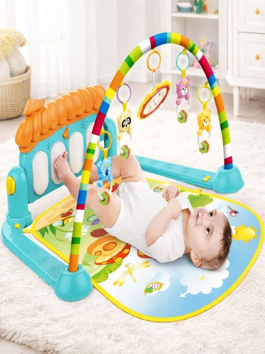 ARCADE TOYS BPA Free Play Mat Activity Toys and Games-image-11