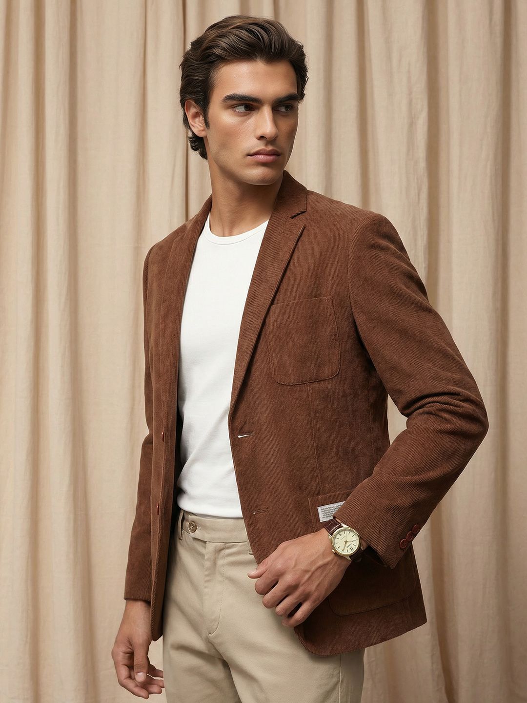 Mr Bowerbird Self Design Single-Breasted Blazer-picture-51
