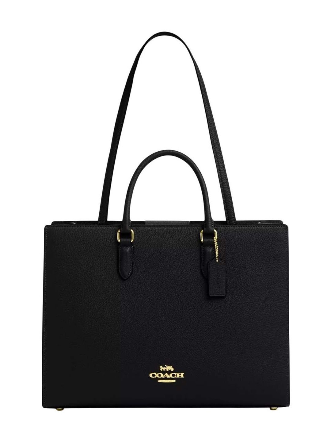 Coach Black Maggie Large Tote-picture-27
