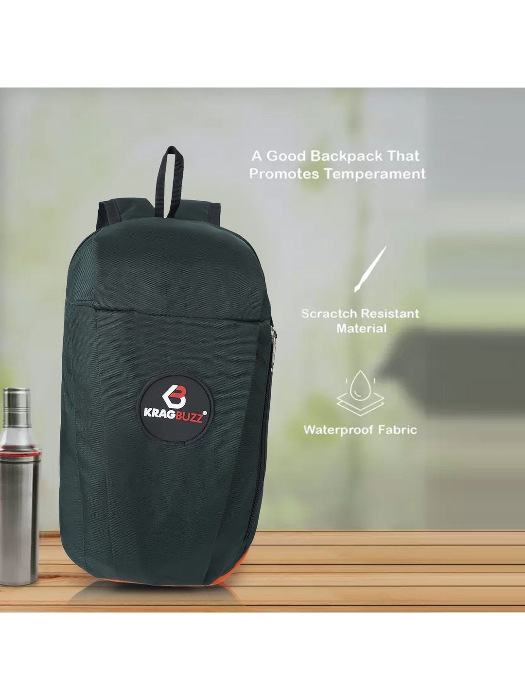 KRAGBUZZ Men Brand Logo Backpack-picture-51