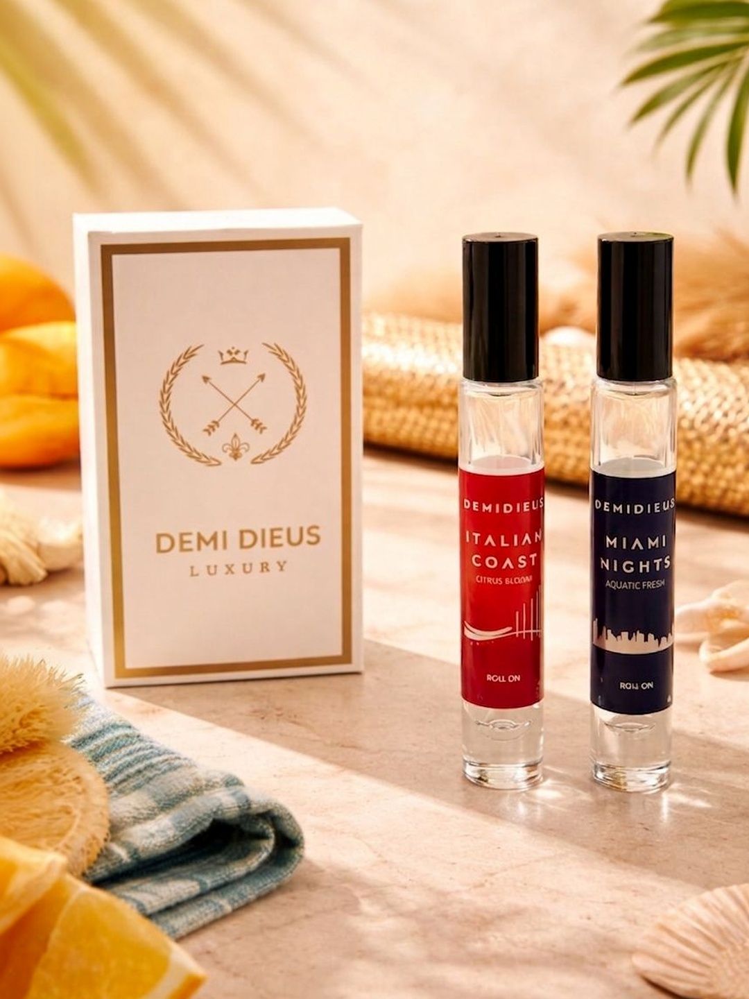 DEMI DIEUS Set Of 2 Miami Nights & Italian Coast Long Lasting Roll-On Attar - 8 ml-picture-14