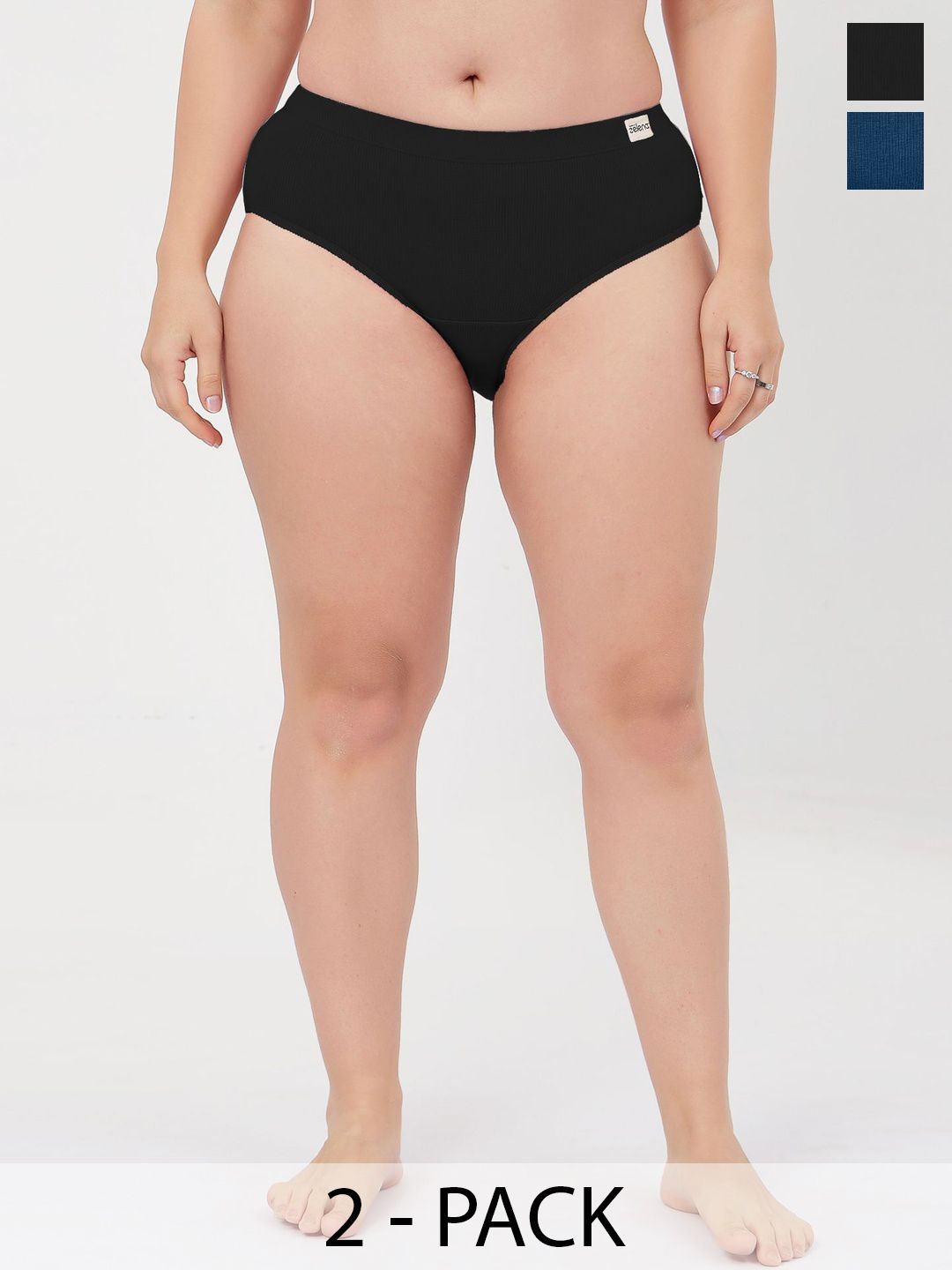 House Of Zelena Women Pack Of 2 Mid-Rise Briefs-picture-25