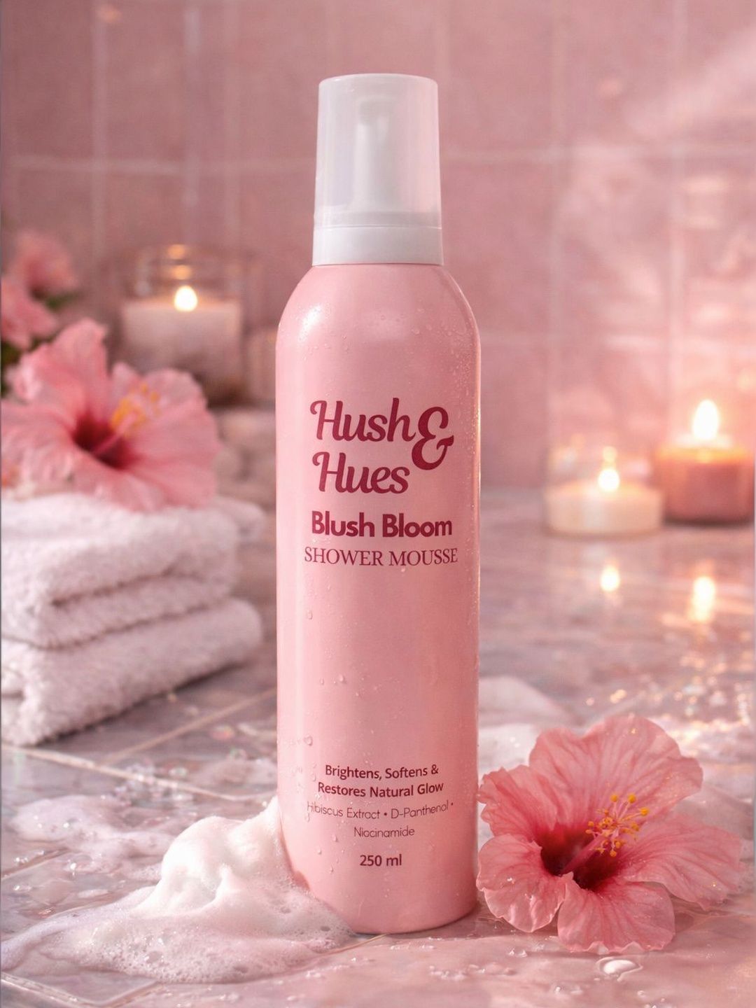 Hush & Hues Blush Bloom Shower Mousse - 250 ml-image-22