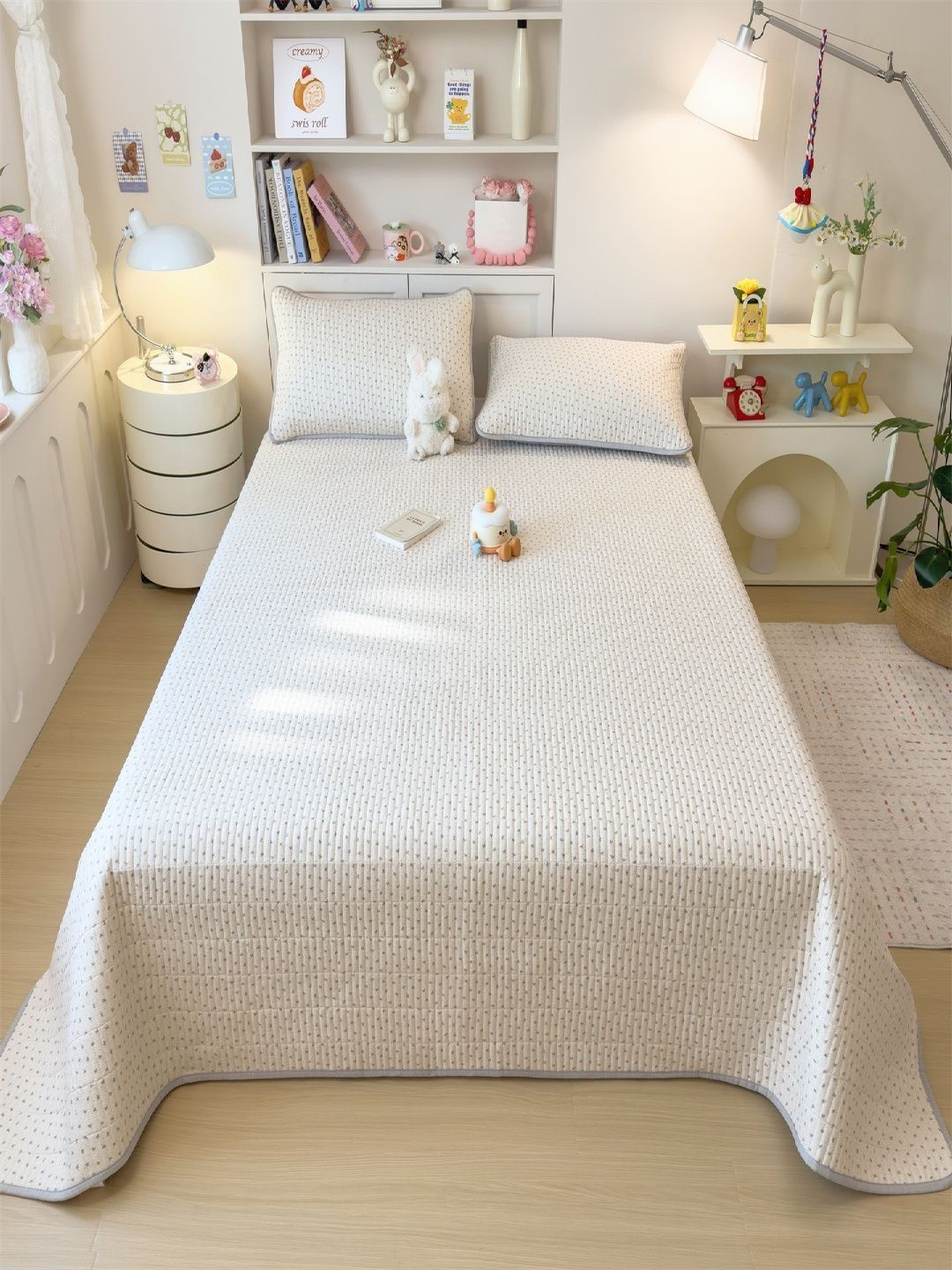 JC HOME 162TC Superking Bedcover With 2 Pillow Covers-picture-35