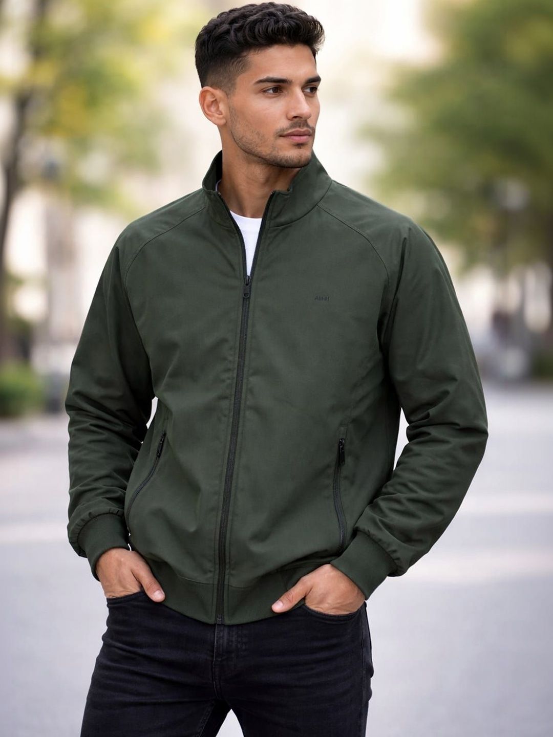 AURAMIND Men Windcheater Outdoor Woven Jacket-image-47