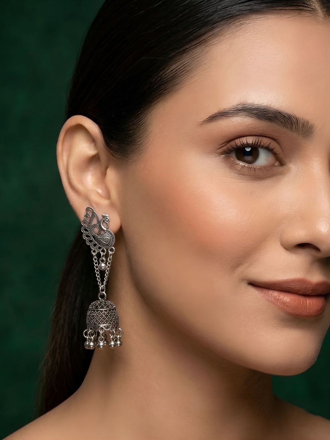 DURATI Classic Jhumkas Earrings-picture-9