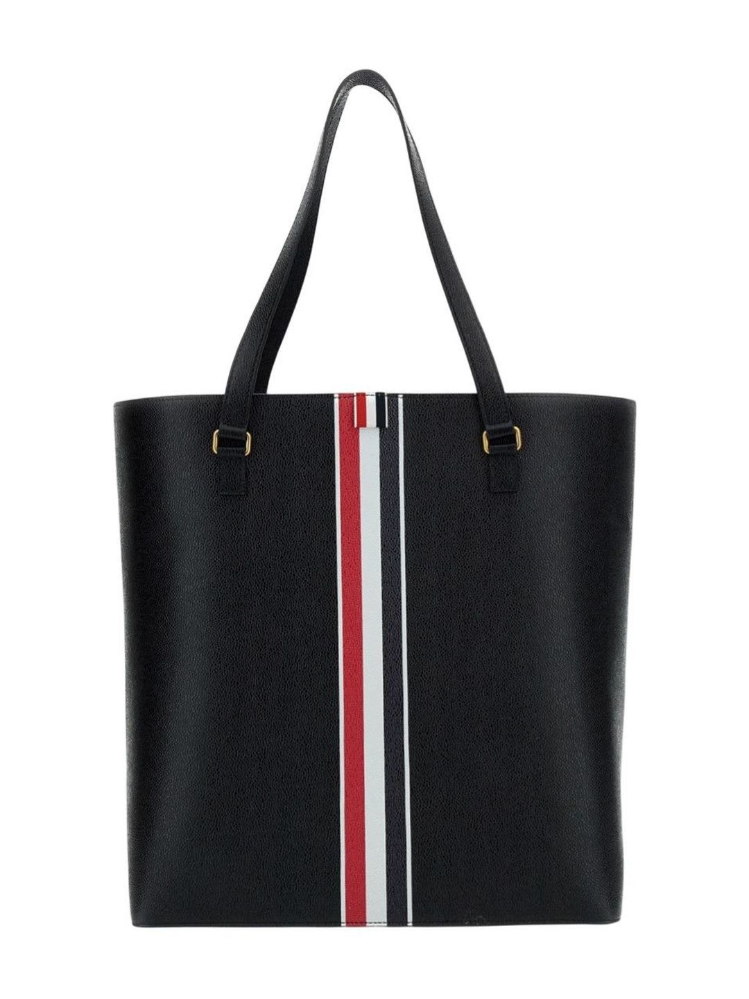 Thom Browne Black Rwb-Stripe Large Tote-picture-21