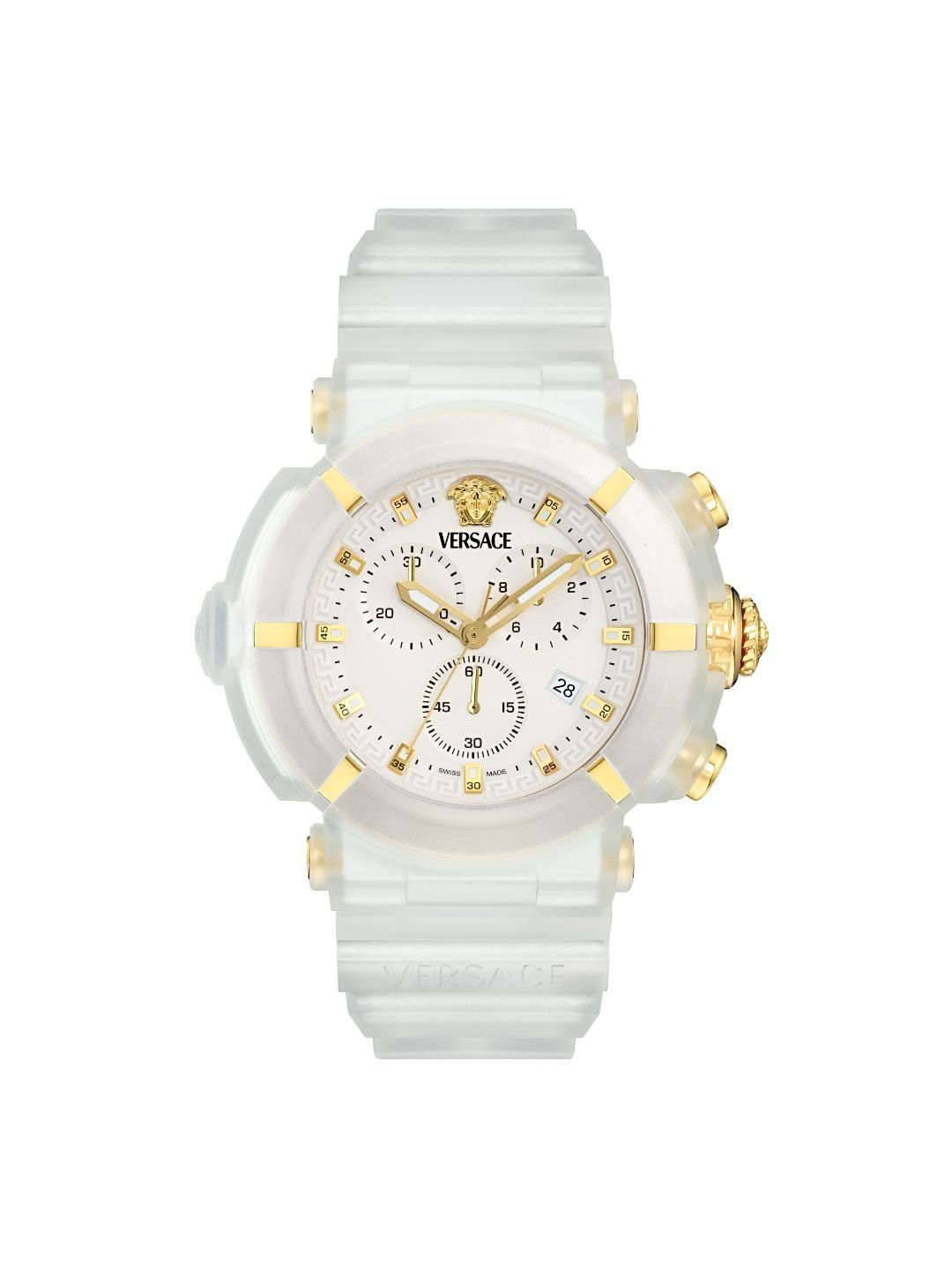 Versace Unisex Brass Dial & Straps Analogue Watch VE0L00525-picture-31