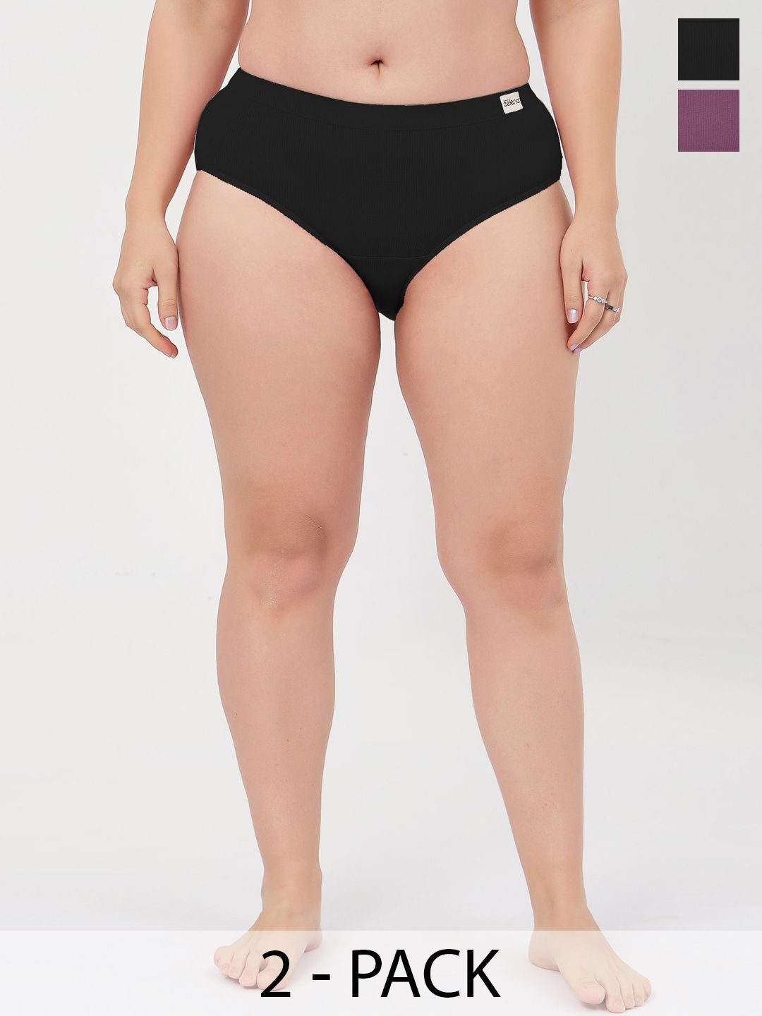 House Of Zelena Women Pack Of 2 Mid-Rise Briefs-picture-44