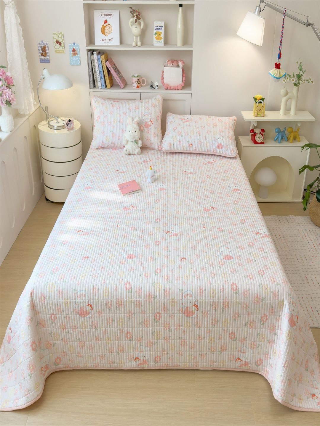 JC HOME 162TC Superking Bedcover With 2 Pillow Covers-picture-16