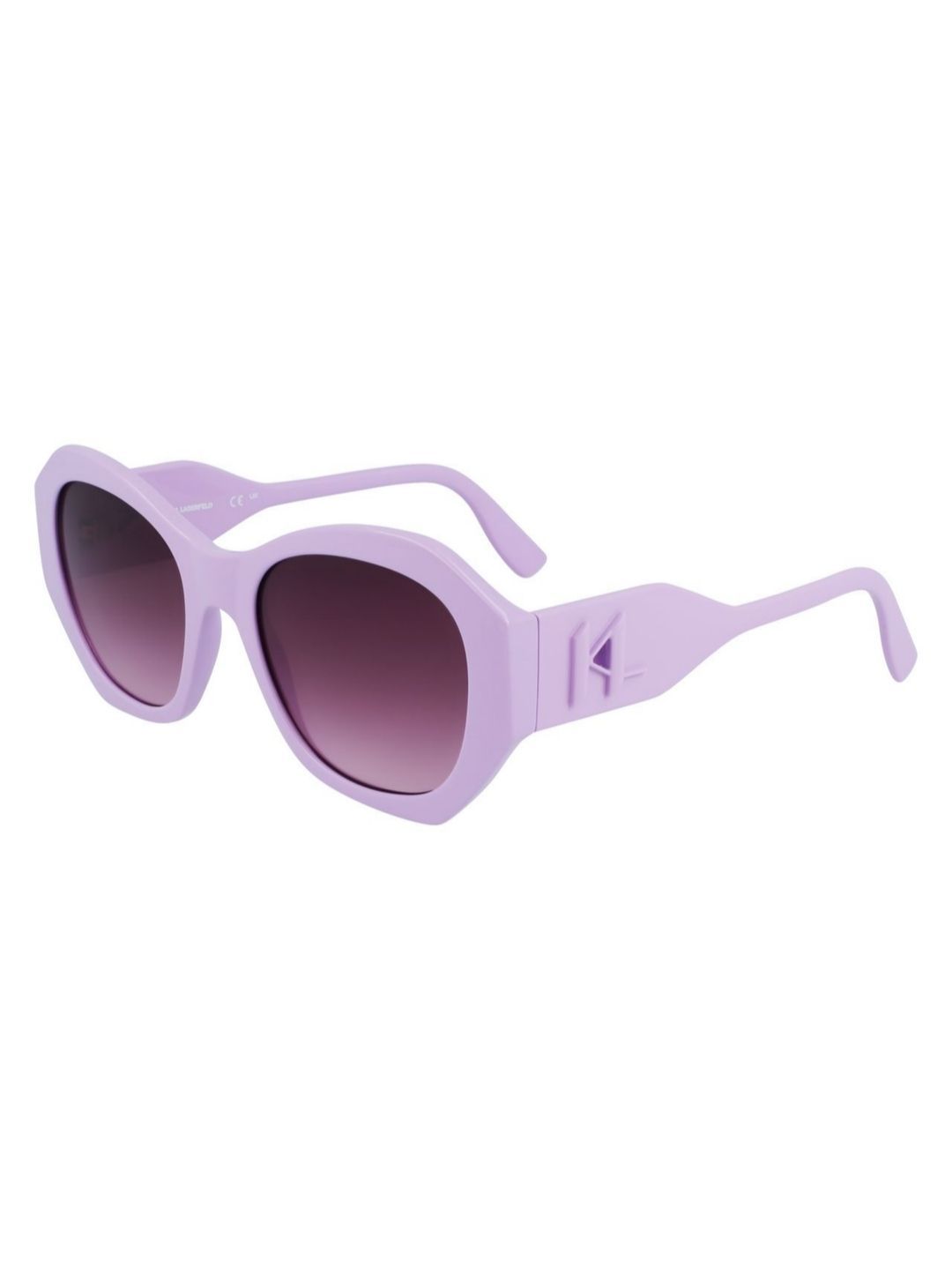Karl Lagerfeld Women Purple Lens & Purple Square Sunglasses-picture-13
