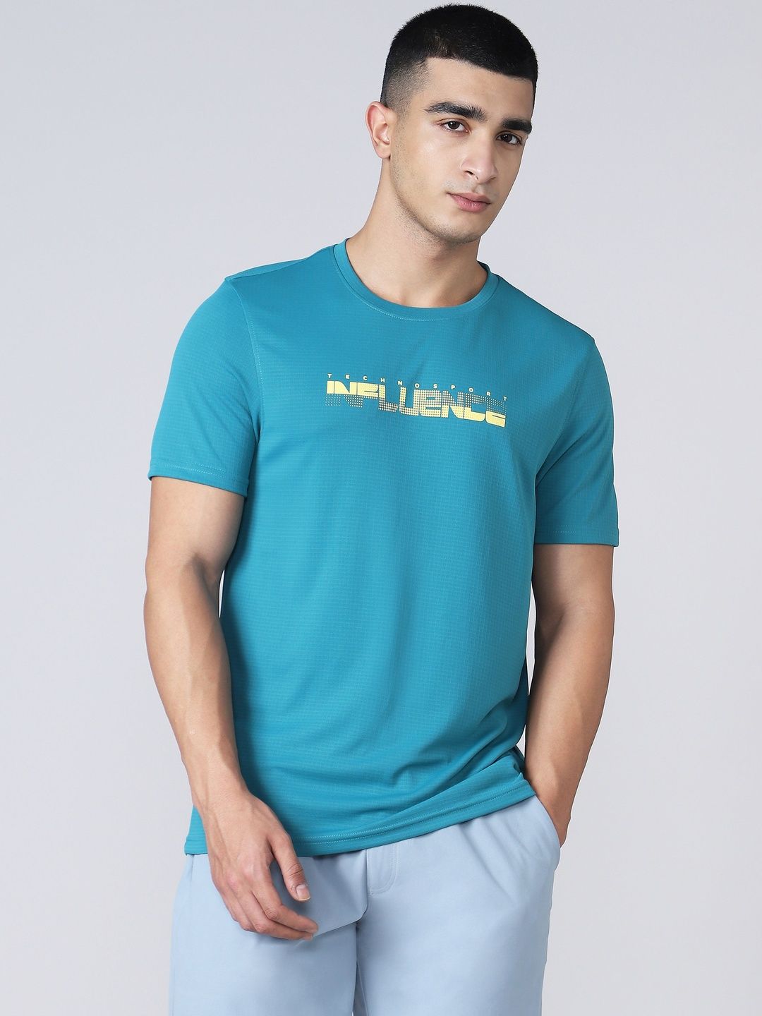 Technosport Men Typography Printed T-shirt-image-11