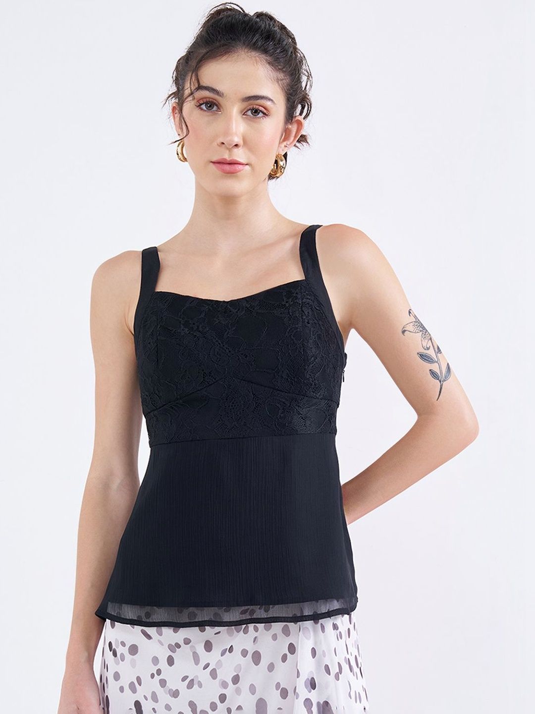 Honey by Pantaloons Print Sleeveless Top-picture-42