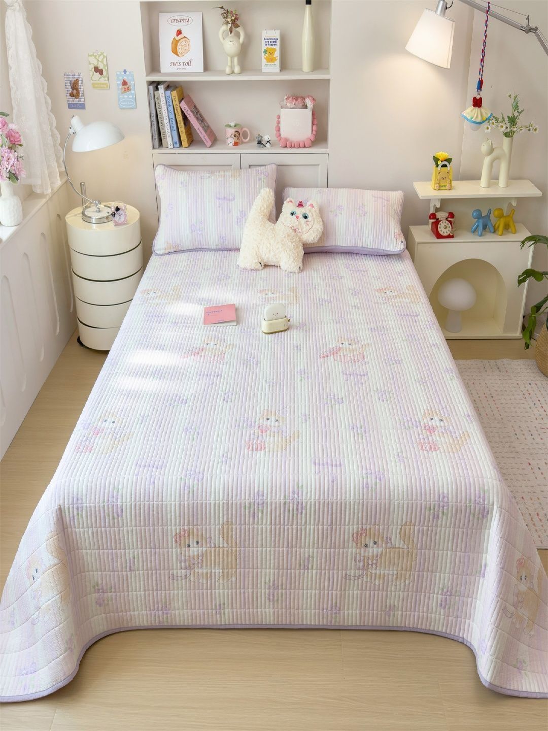 JC HOME 162TC Superking Bedcover With 2 Pillow Covers-picture-12