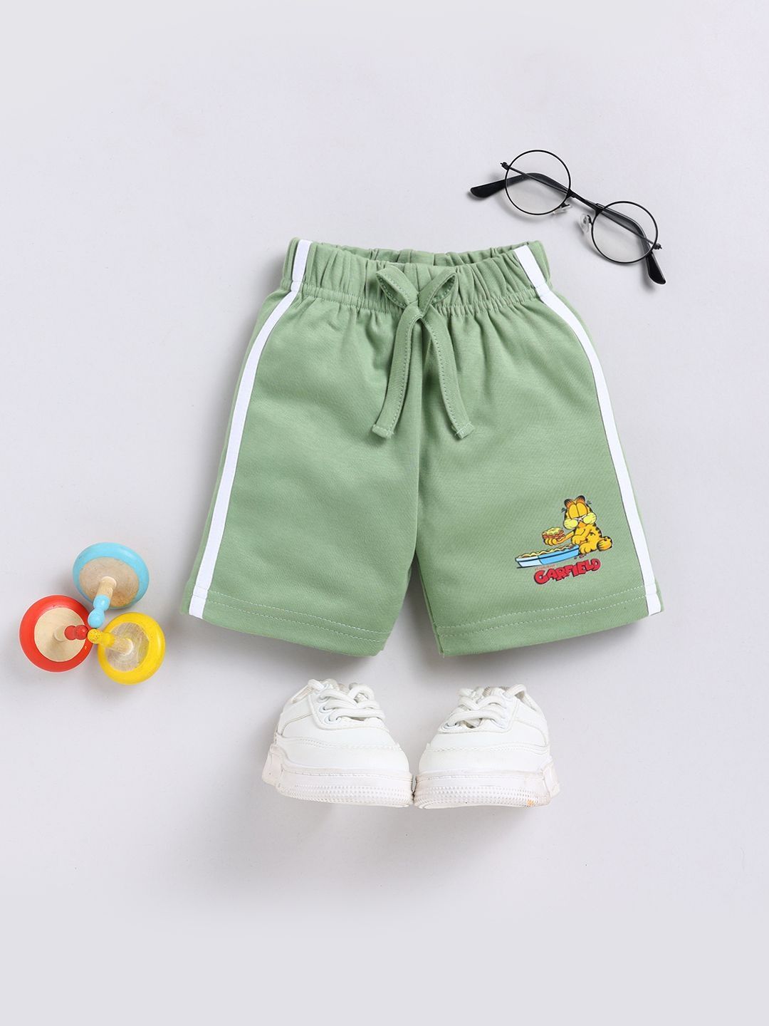 YK X Tinyo Boys Printed Shorts-image-24