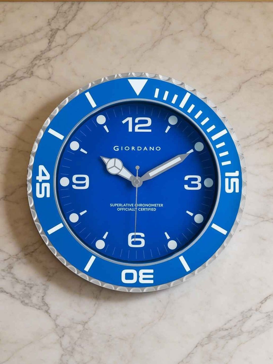 GIORDANO Blue Wall Clock-image-31