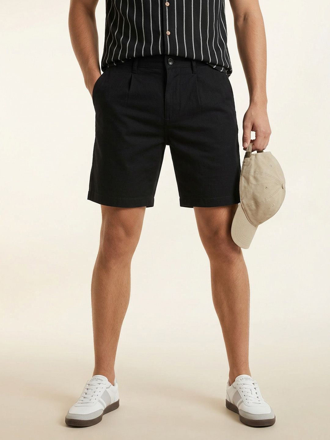 Nautica Men Slim Fit Chino Shorts-picture-19