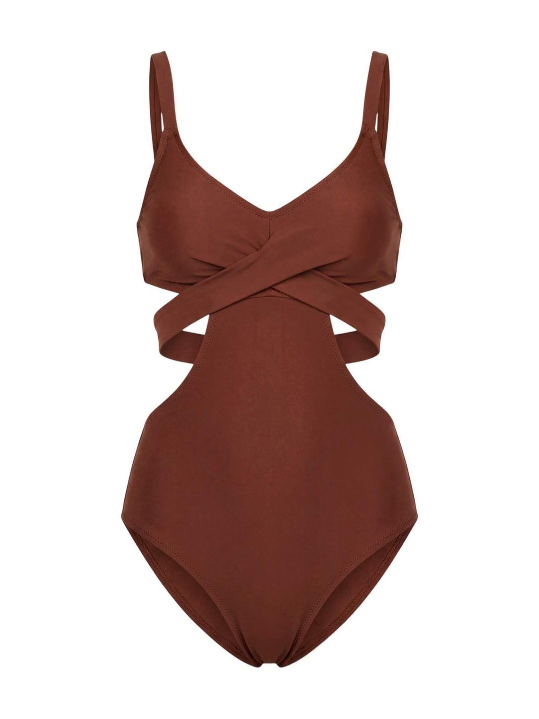 Trendyol V-Neck Bodysuit-image-27