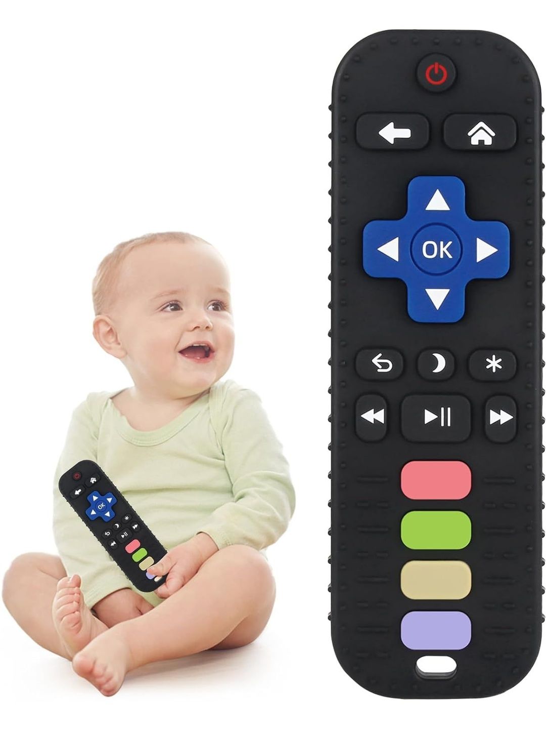 Teri Beri Baby Remote Teether - Black-picture-19
