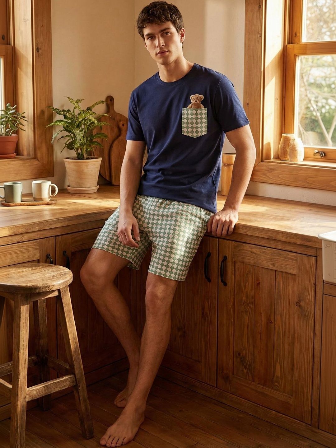 Trendyol Men Night suit-picture-44
