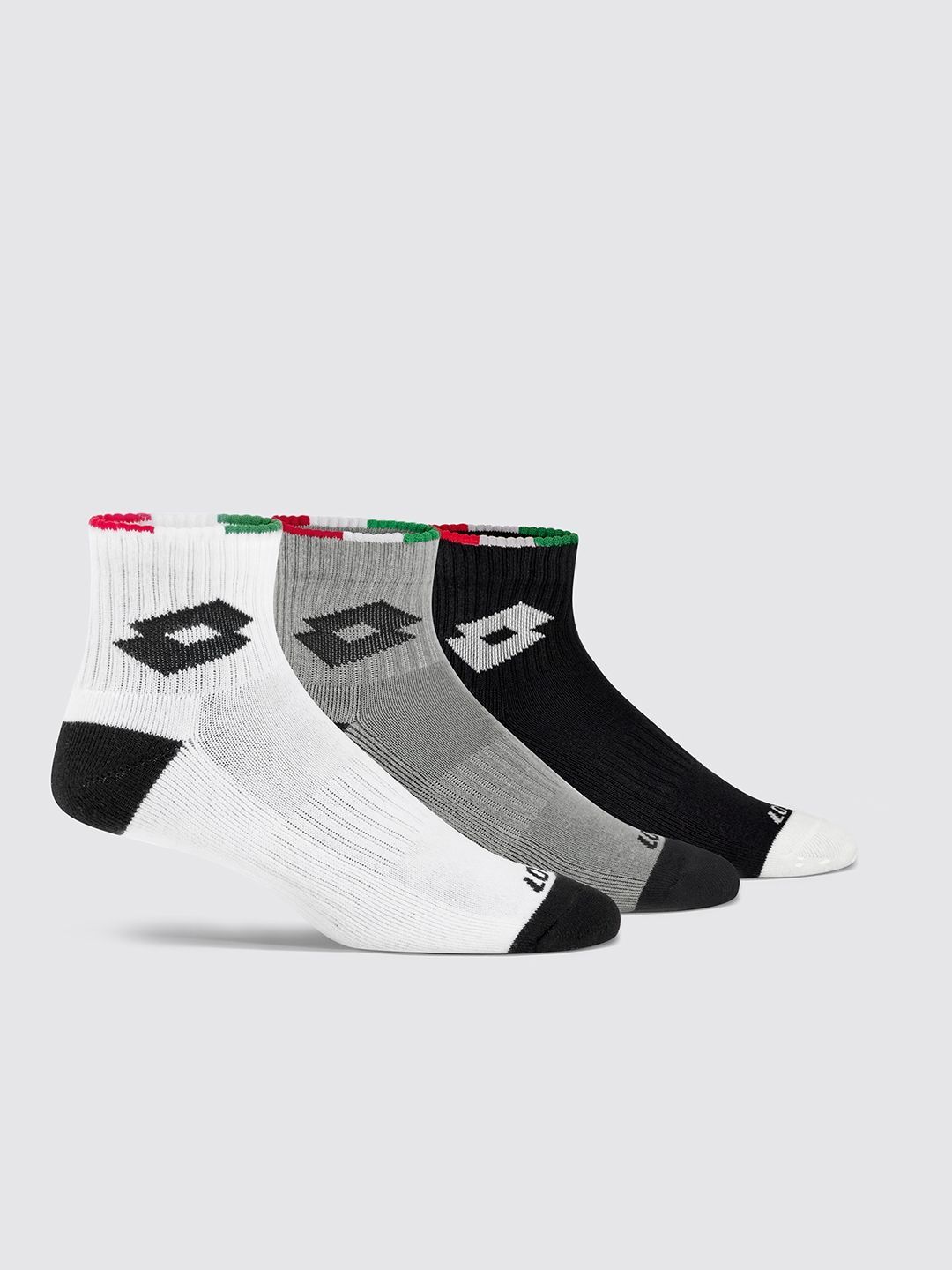 Lotto Unisex Cotton Ankle Length Socks-picture-35