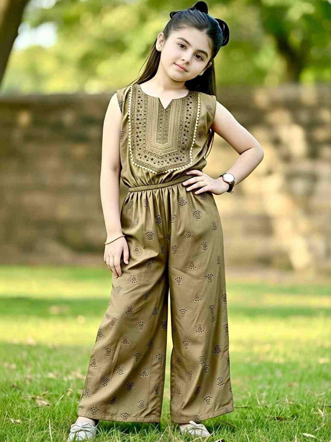 BAESD Girls Printed Basic Jumpsuit-picture-31