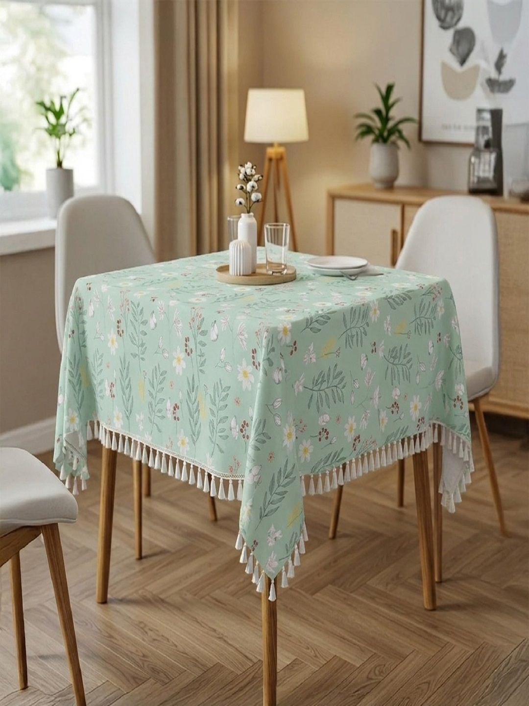 RRC Green Floral 6-Seater Table Cover-picture-46