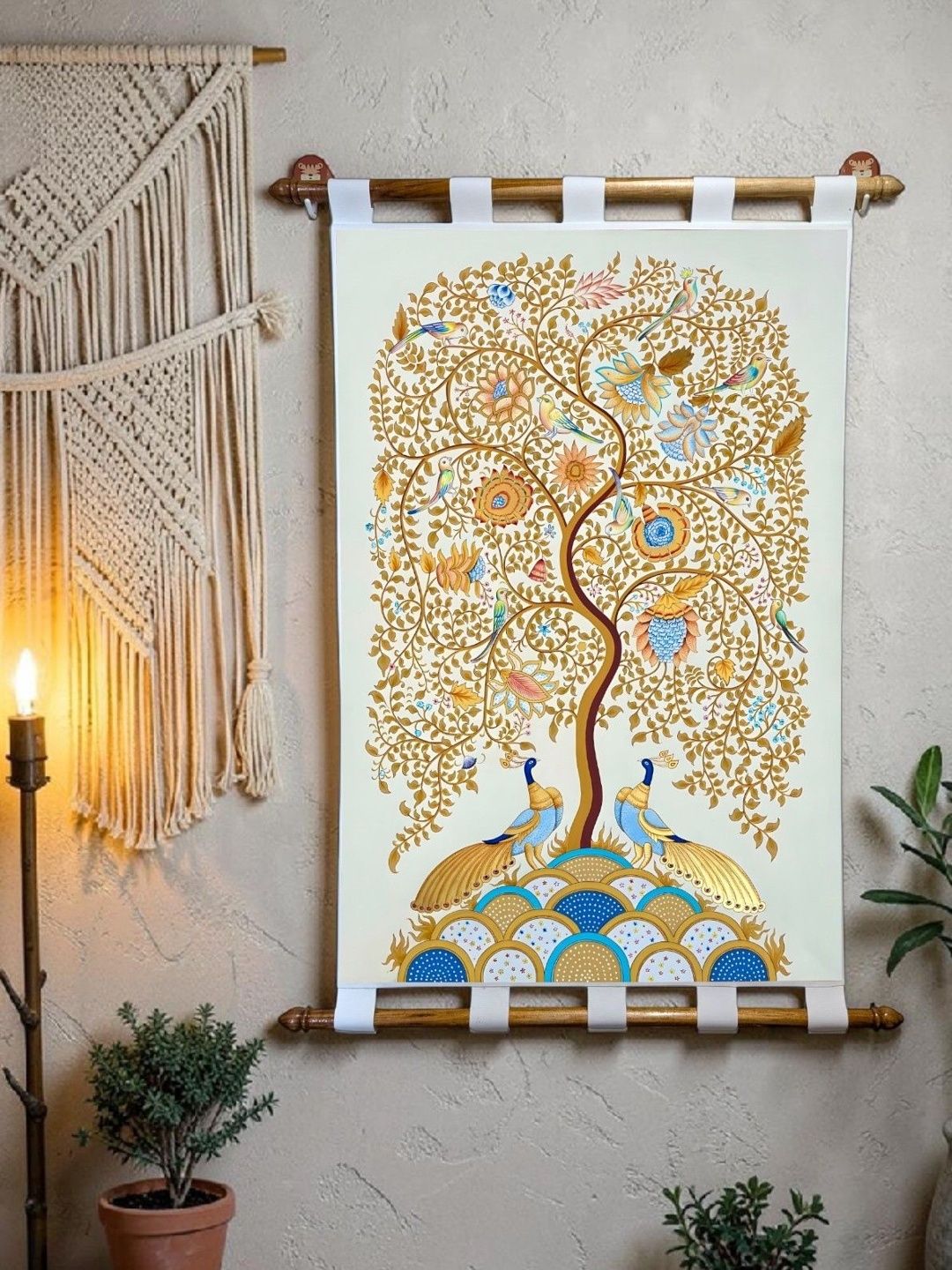 Tushaco Handicrafts Multicoloured Canvas Other Wall Paintings-picture-58
