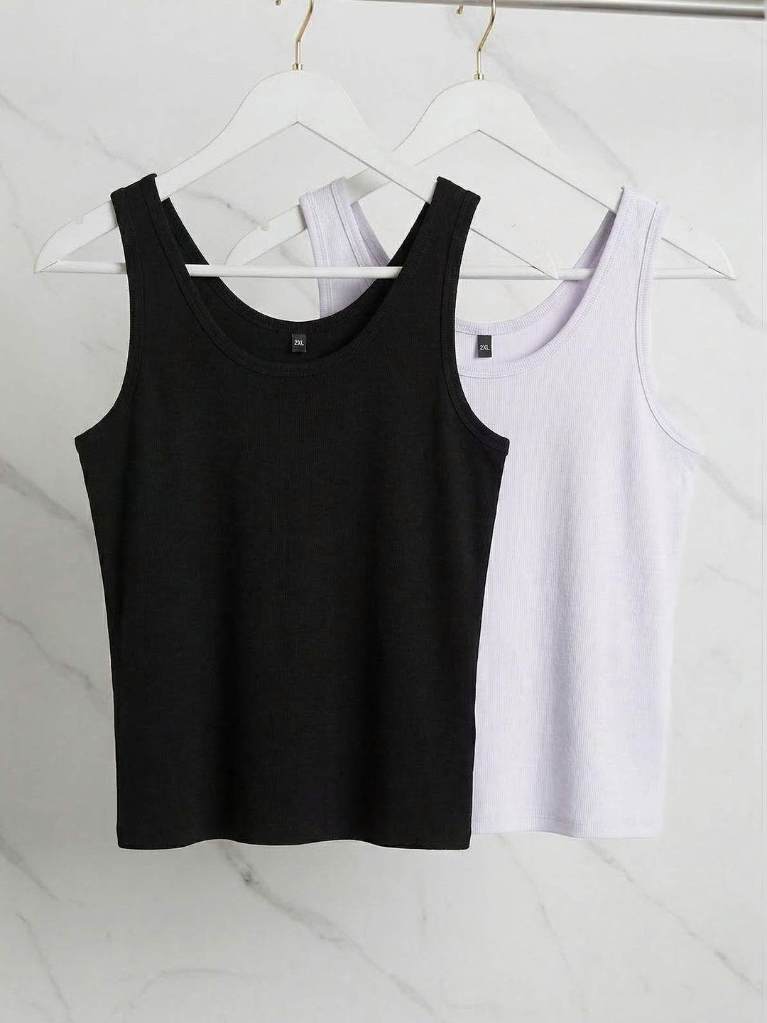 Trendyol Pack Of 2 Non Padded Camisoles-picture-41