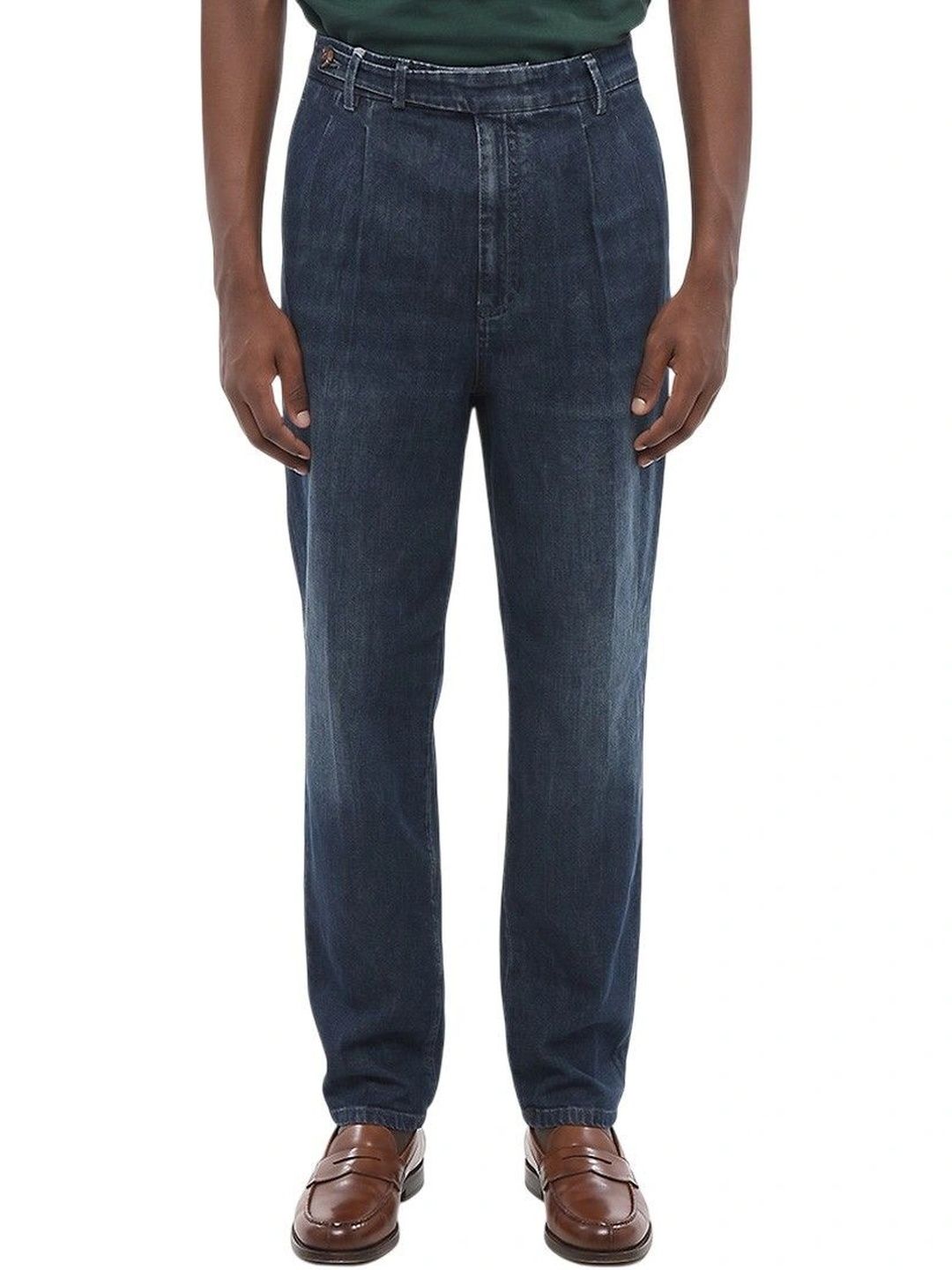 Brunello Cucinelli Men Regular Fit High-Rise Jeans-picture-10