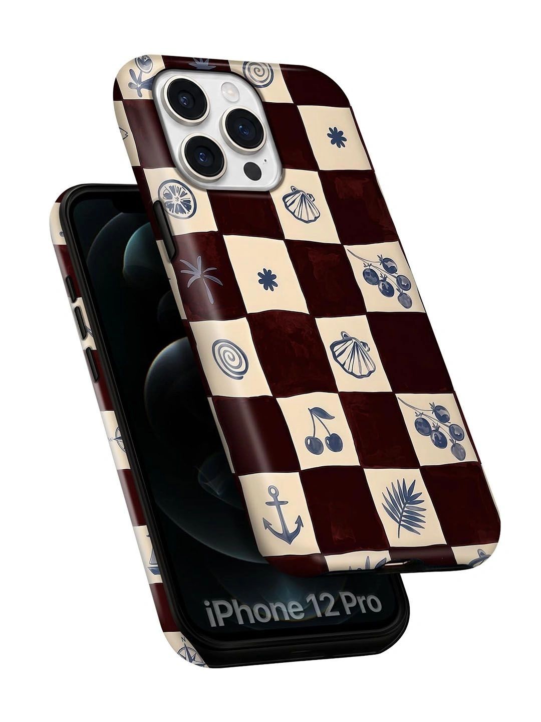 QRIOH Conversational Printed iPhone 12 Pro Back Case Mobile Accessories-picture-28