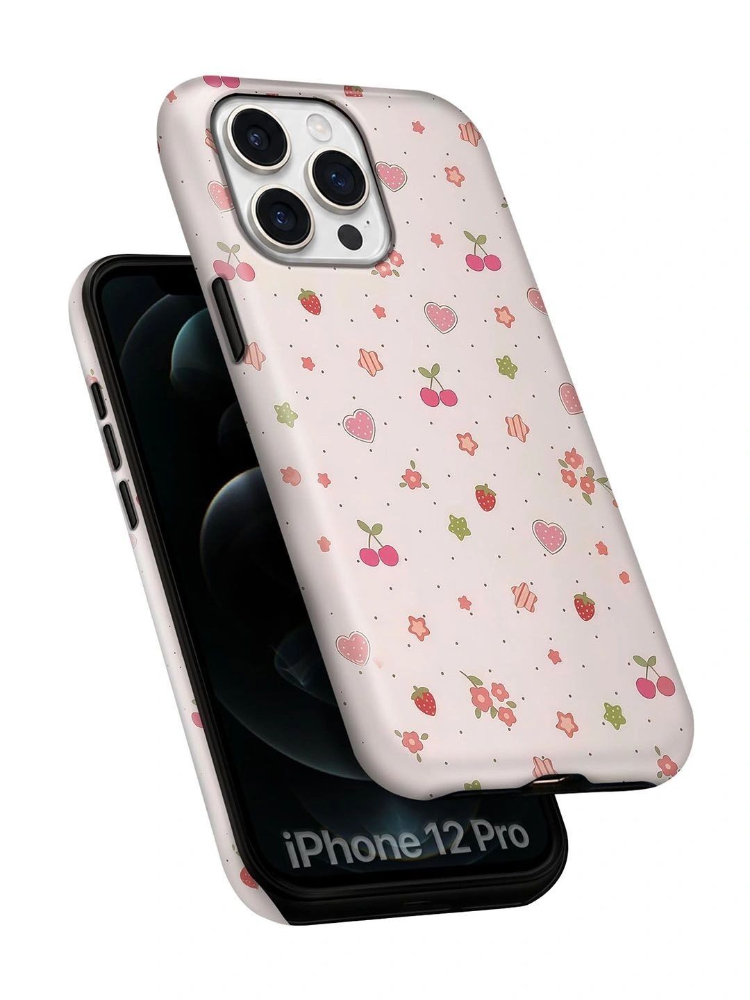 QRIOH Conversational Printed iPhone 12 Pro Back Case Mobile Accessories-picture-40