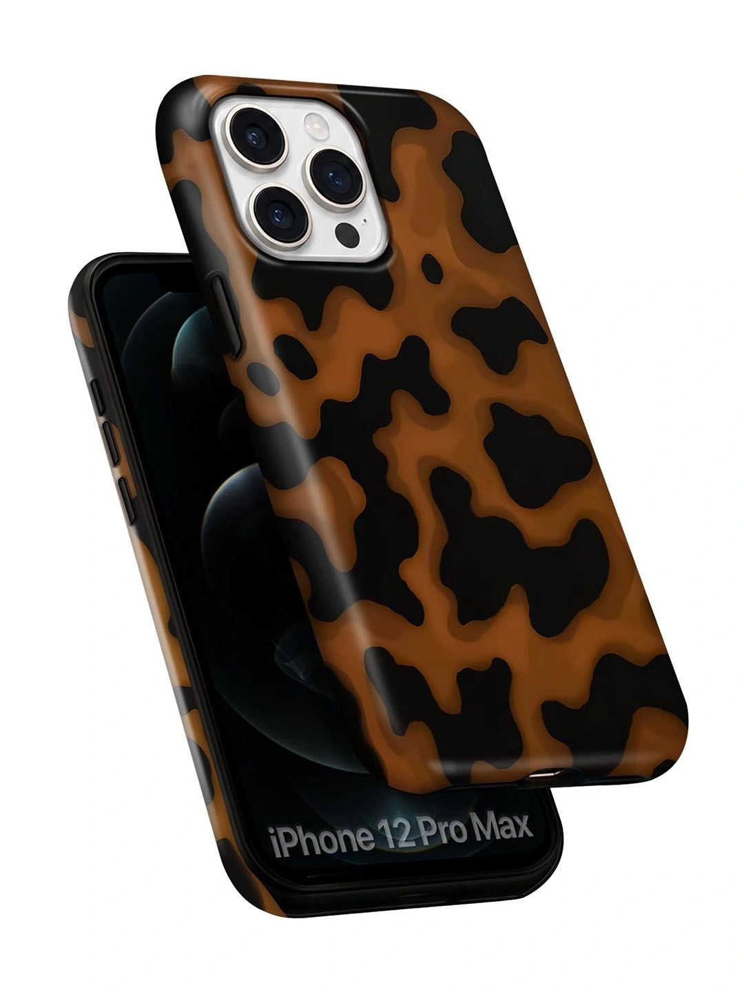 QRIOH Abstract Printed iPhone 12 Pro Max Back Case Mobile Accessories-picture-13