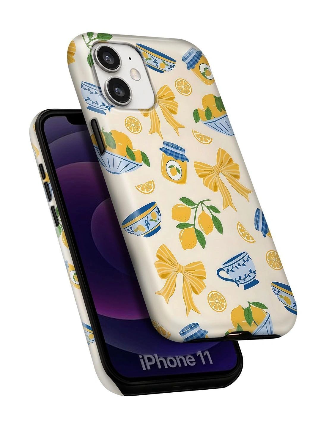 QRIOH Tropical Printed iPhone 11 Back Case Mobile Accessories-picture-11