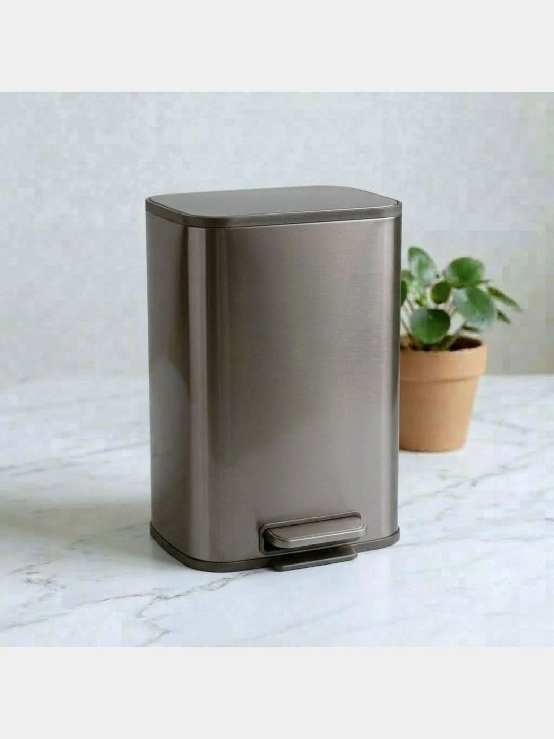Pano Grey Metal Anti Slip Durable Pedal Bins 20L-picture-21
