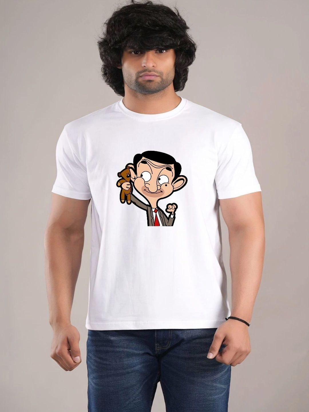 HESHA Men Mr Bean Printed T-shirt-picture-20