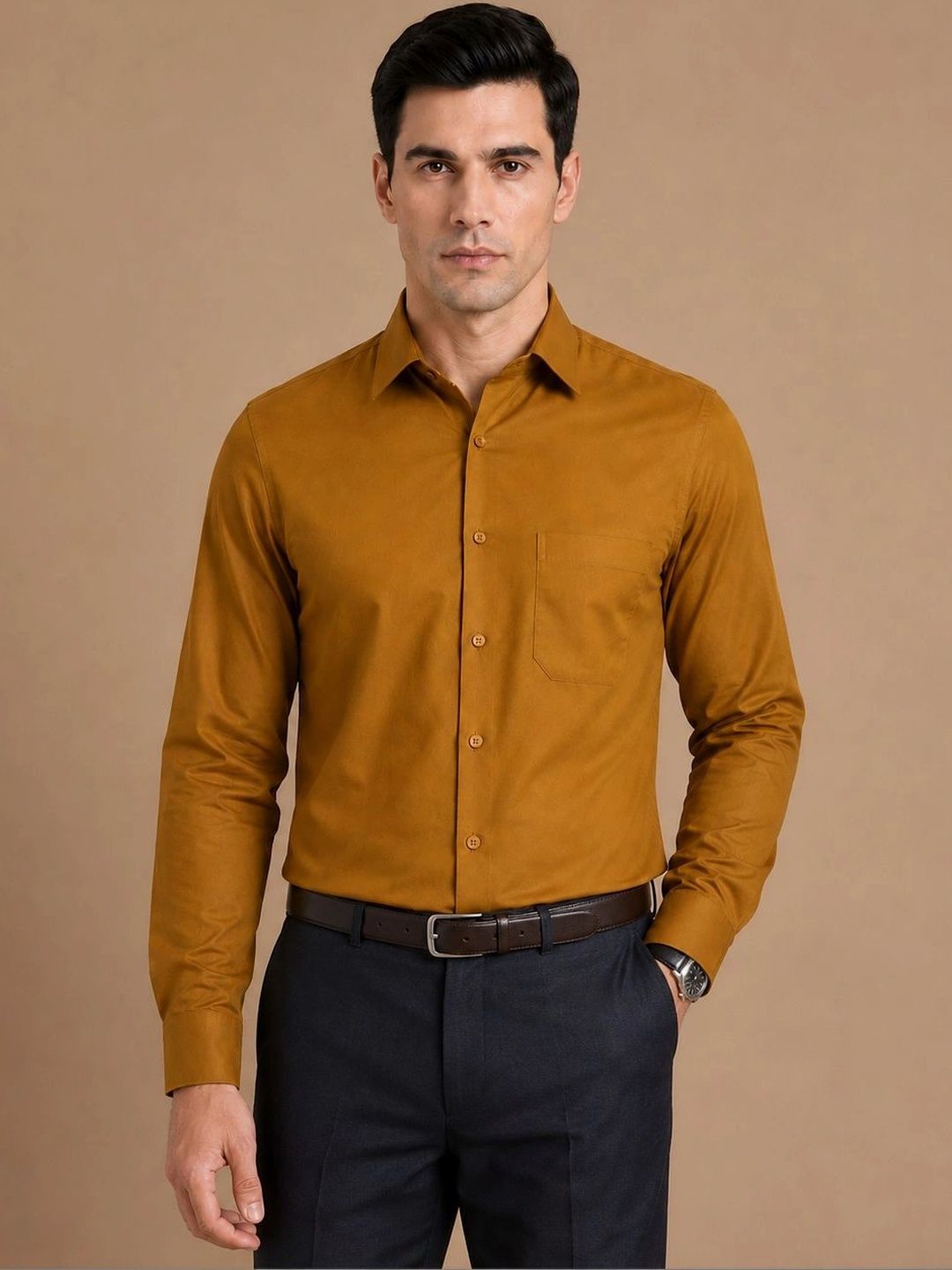 Indian Needle Men Classic Formal Shirt-picture-25