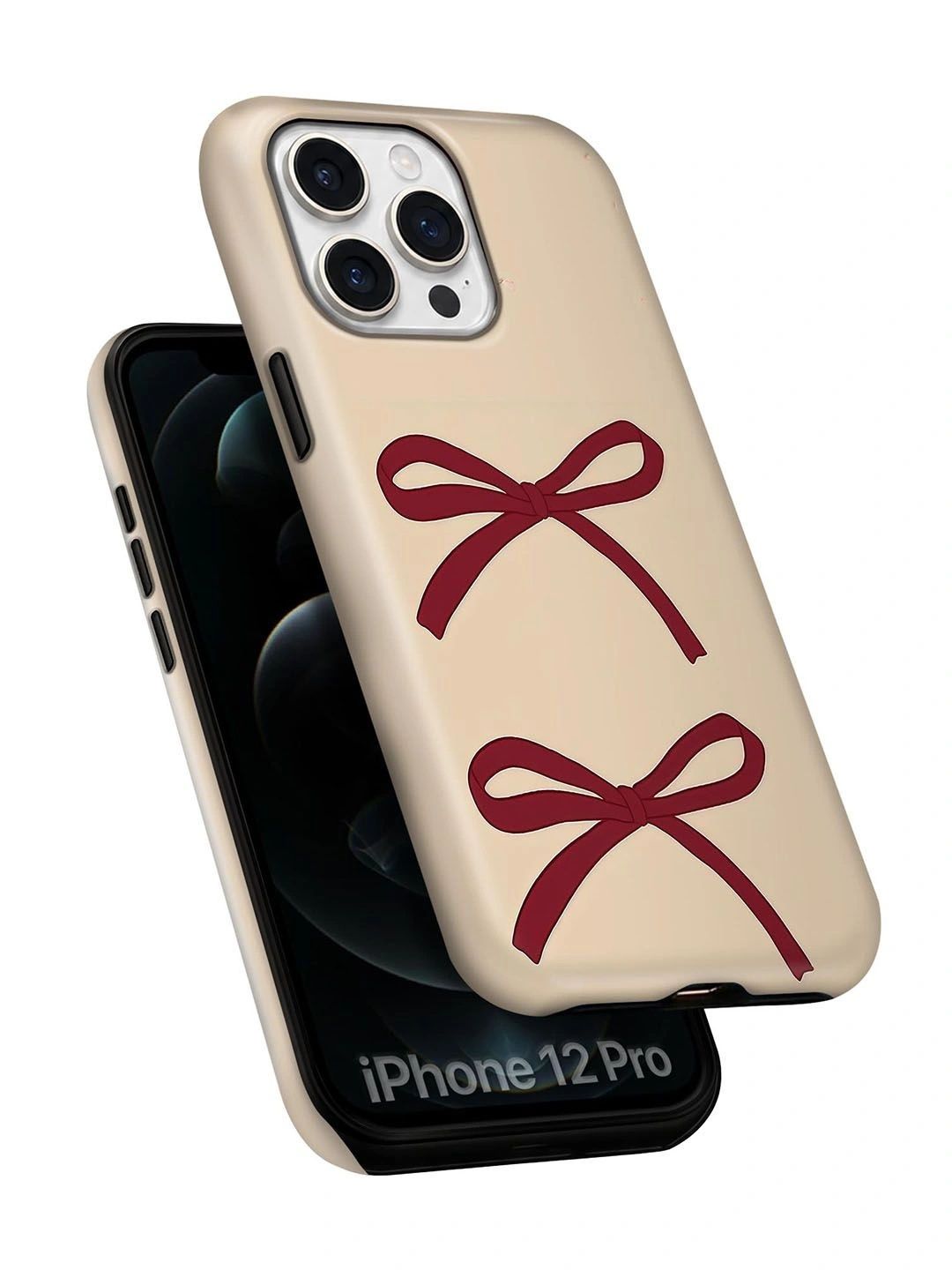 QRIOH Conversational Printed iPhone 12 Pro Back Case Mobile Accessories-picture-35