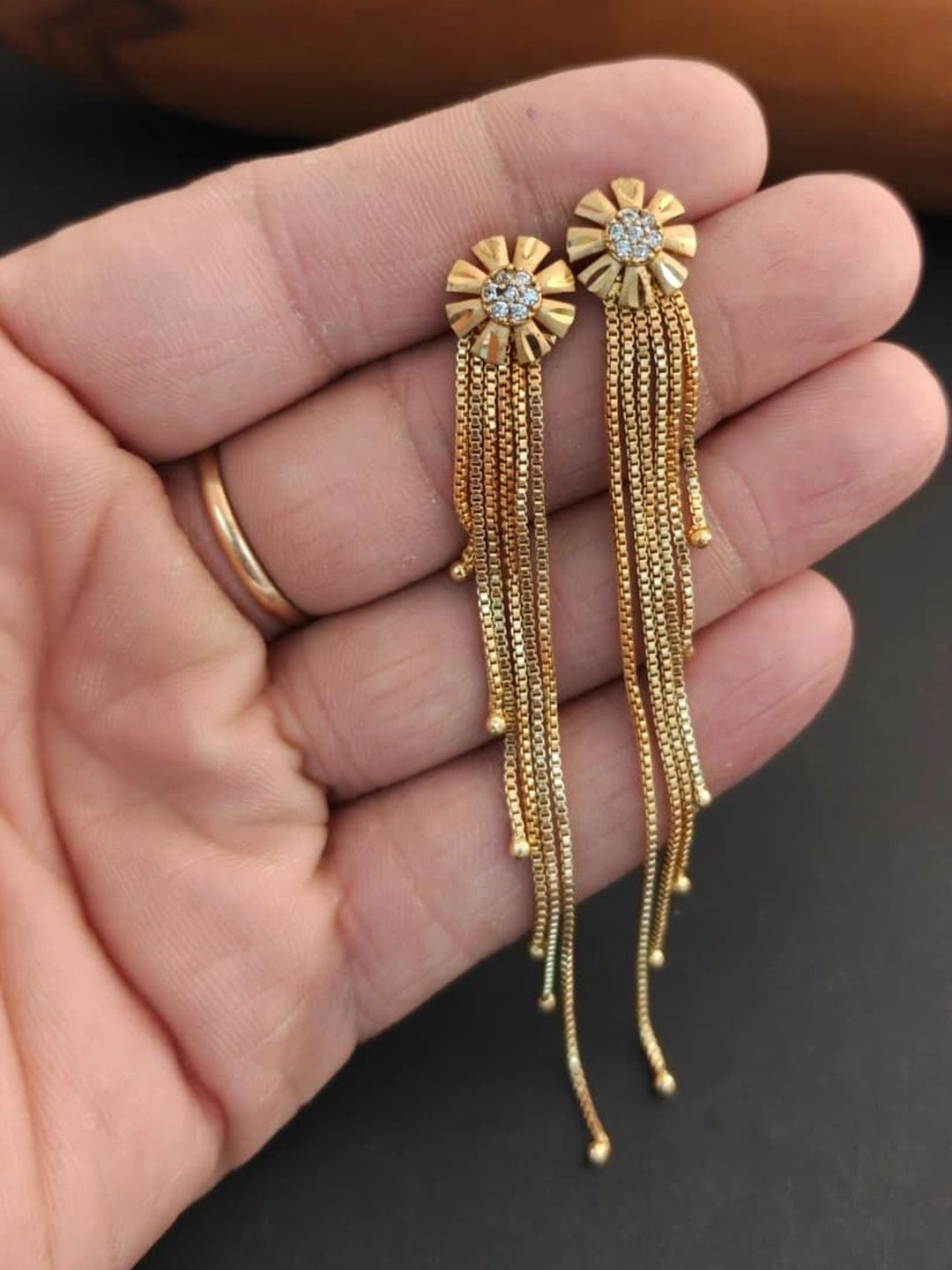 EvoraJewel Floral Drop Earrings-picture-26