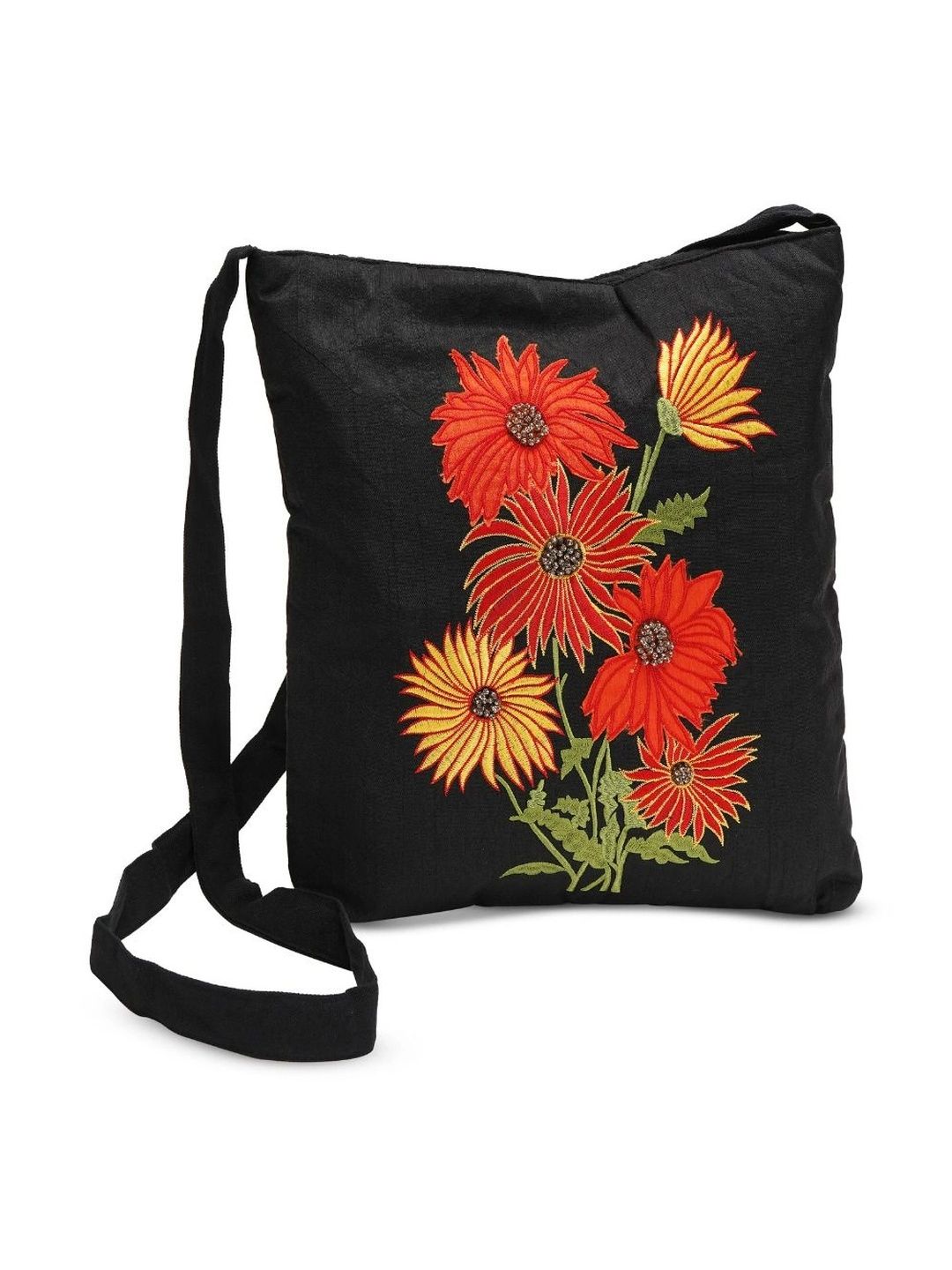 FUSIONARI Floral Printed Sling Bag-picture-22