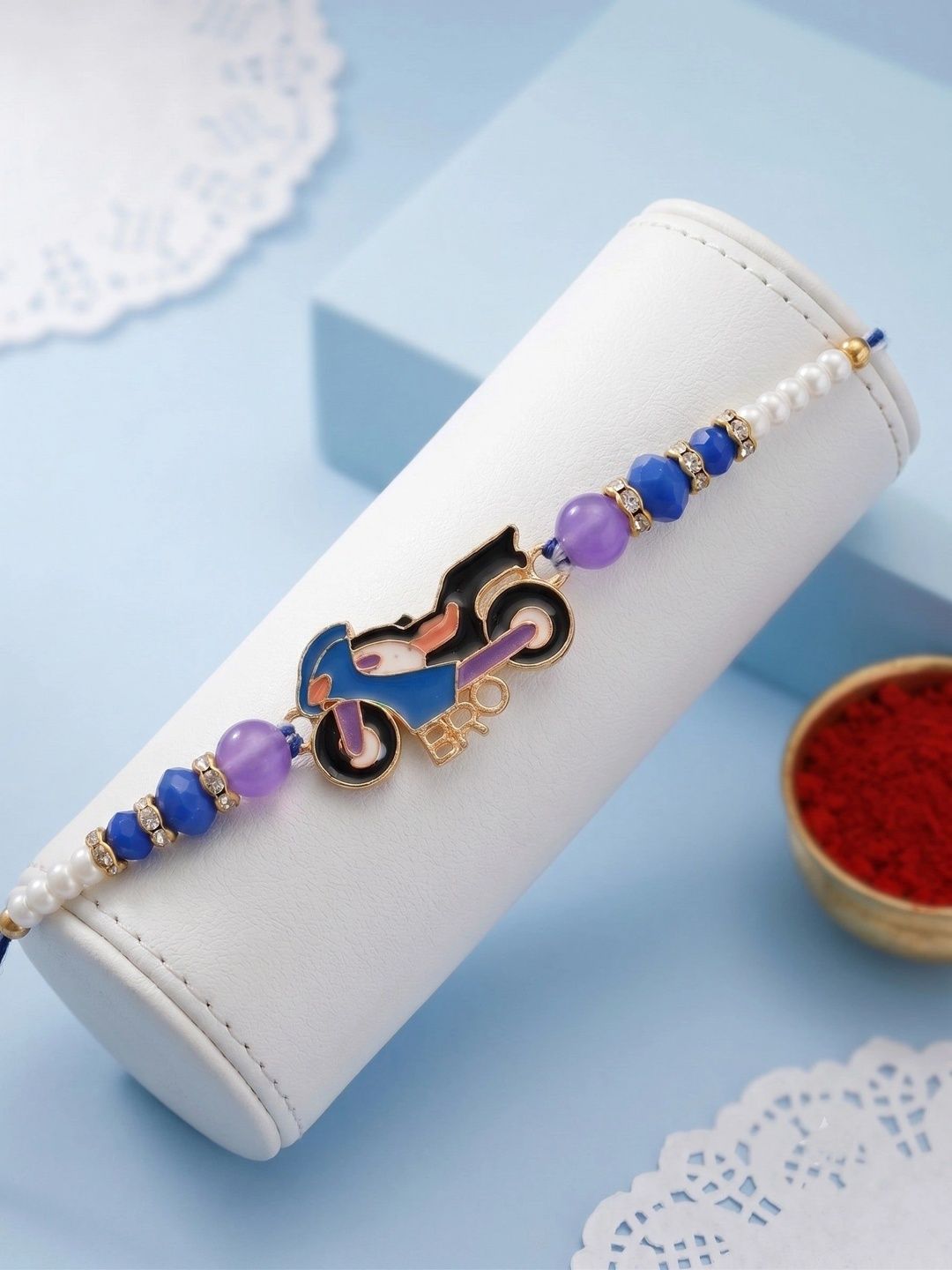 MEIRA JEWELLERY Thread Rakhi-picture-16