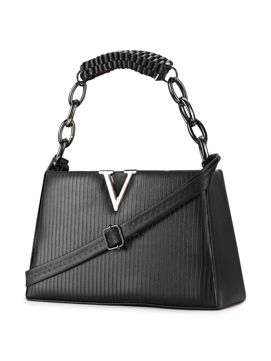 TURBOMAX Women Textured PU Structured Handheld Bag-picture-51