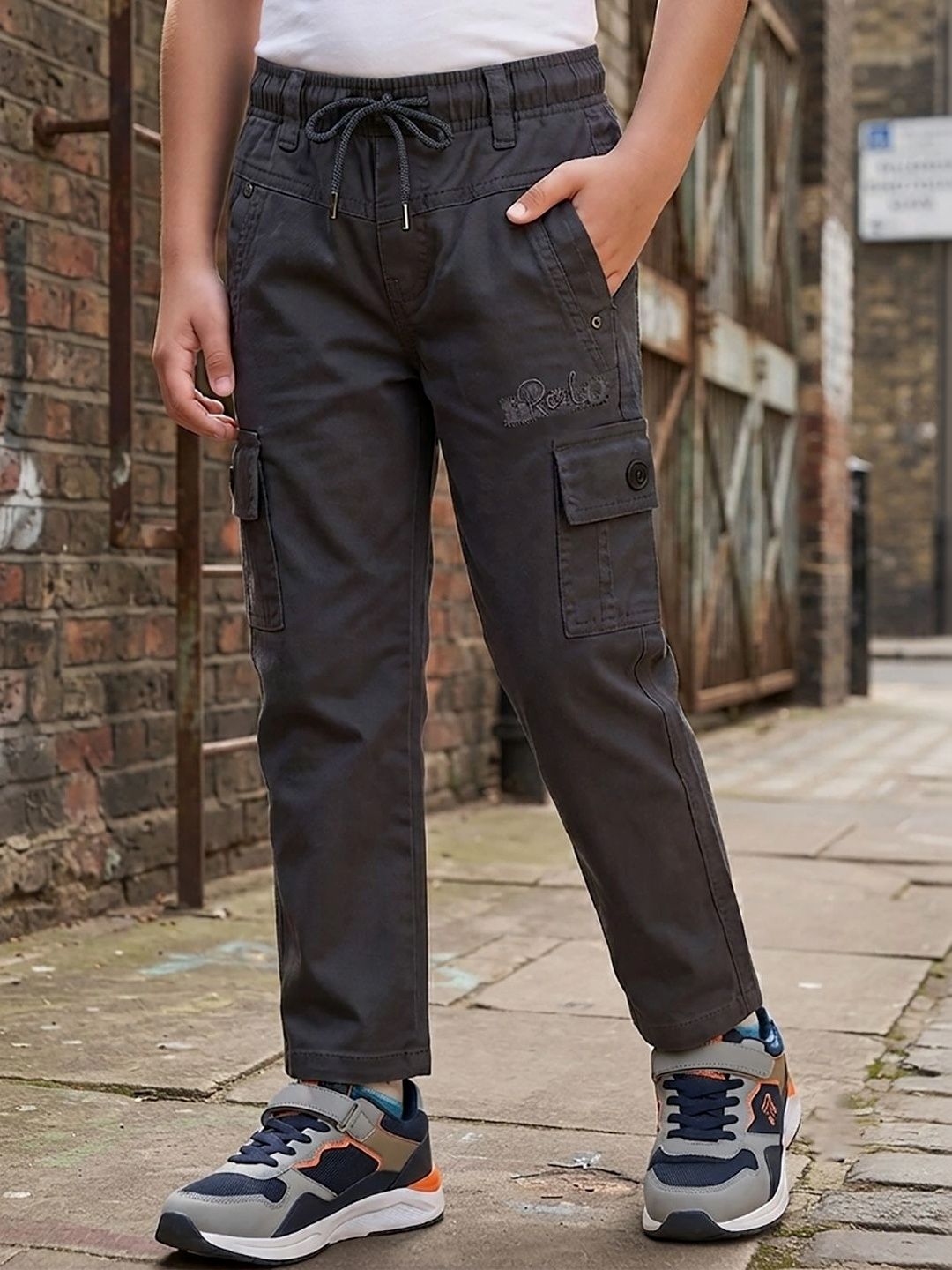 Pixel Punk Boys Regular Fit Mid-Rise Jeans-picture-48