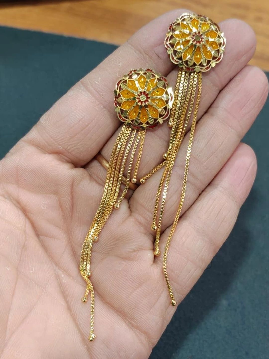 EvoraJewel Floral Drop Earrings-picture-22
