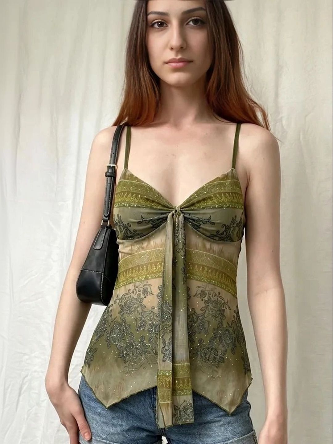 LULU & SKY Floral Print Sweetheart Neck Top-picture-39