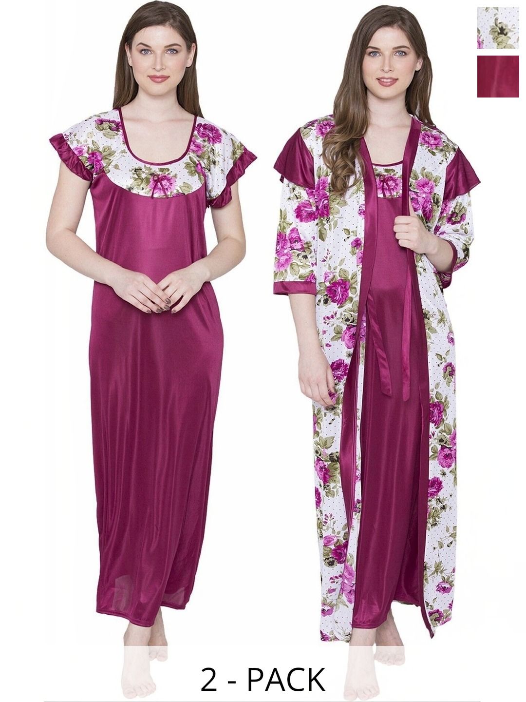 BOOSAH Printed Maxi Nightdress-picture-33