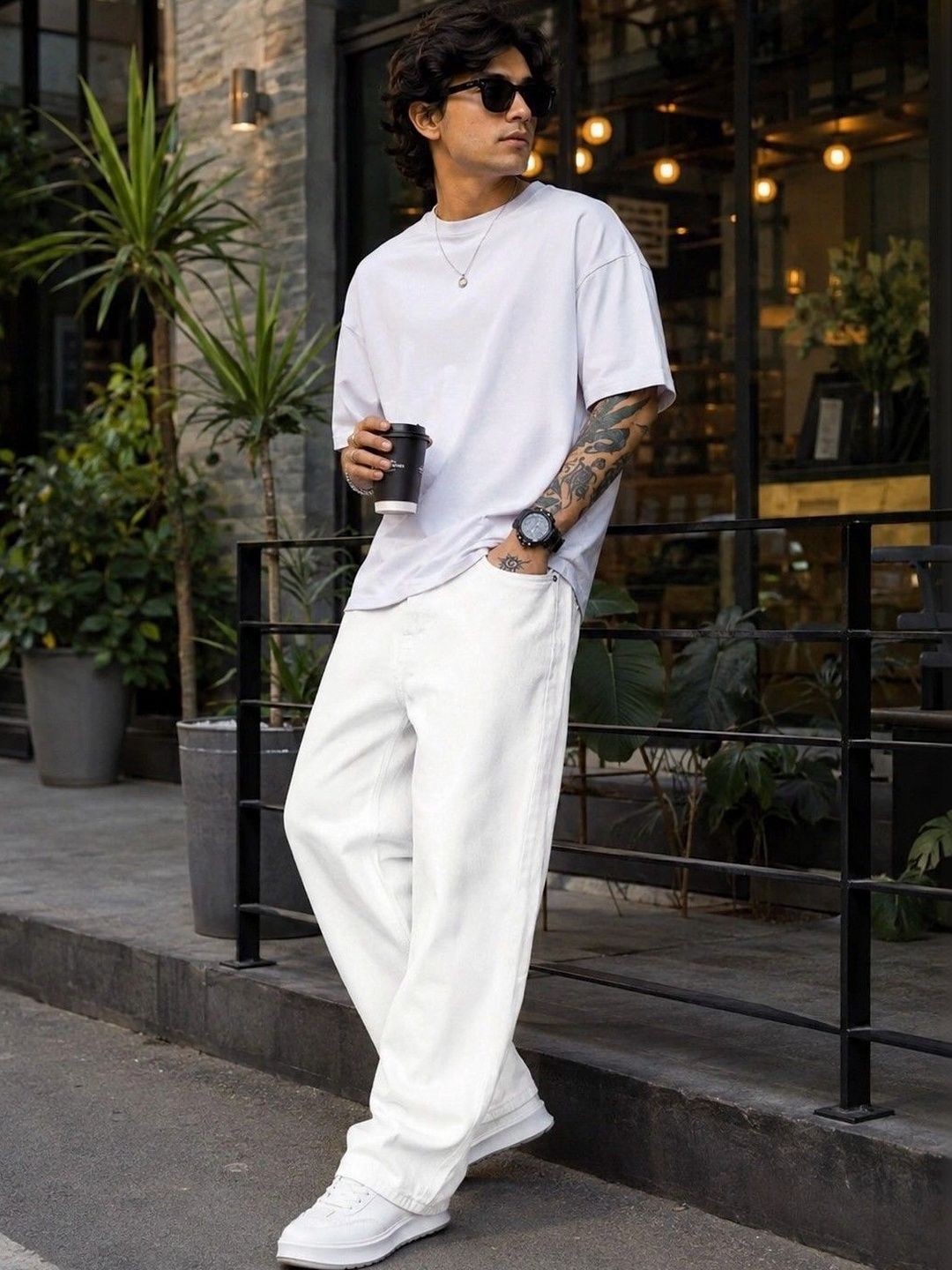 THE BEETEL HOUSE Men Classic Straight Fit Mid-Rise Stretchable Jeans-picture-33