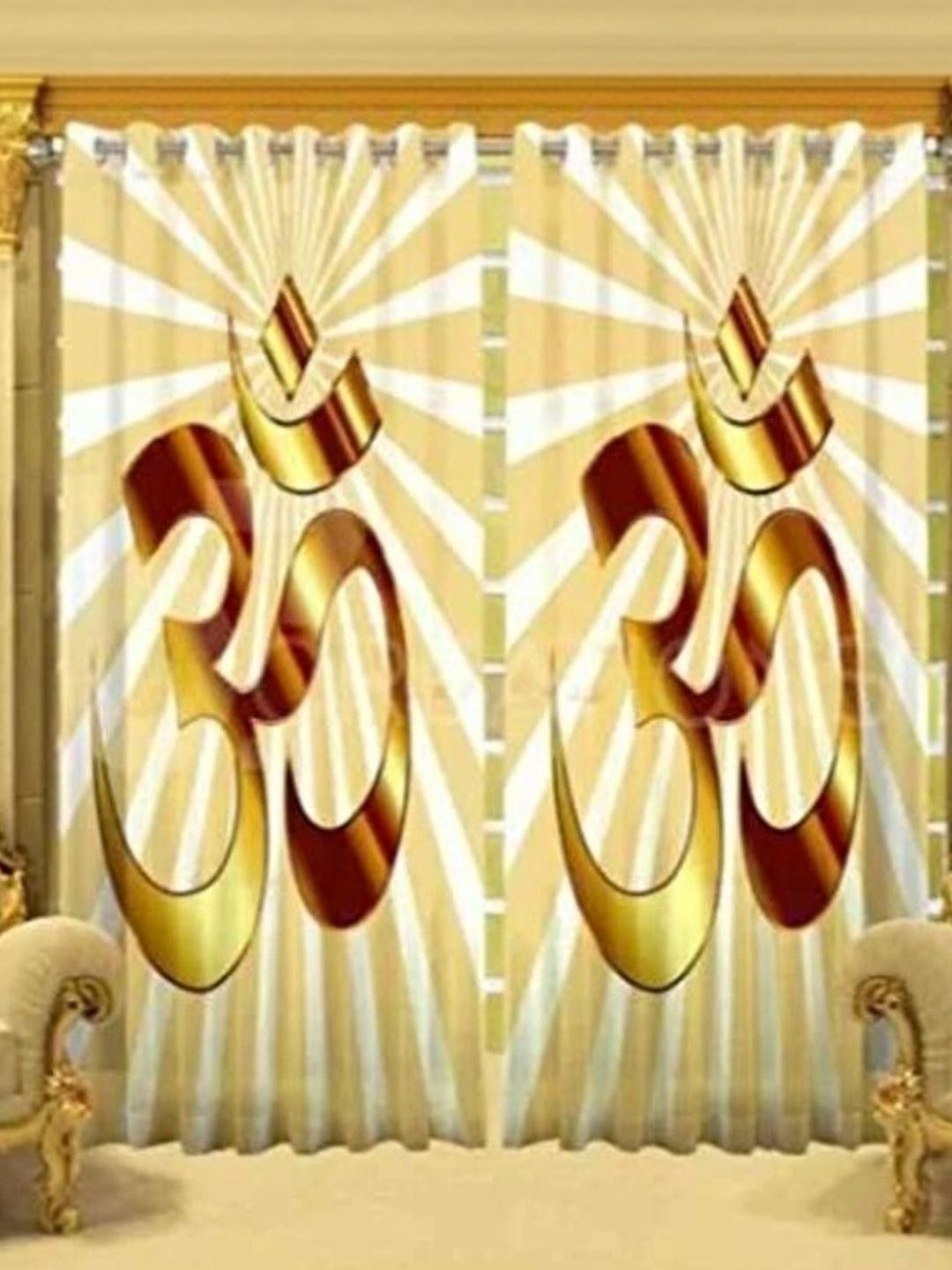 salajya anchla Multicoloured Door Curtain-image-10