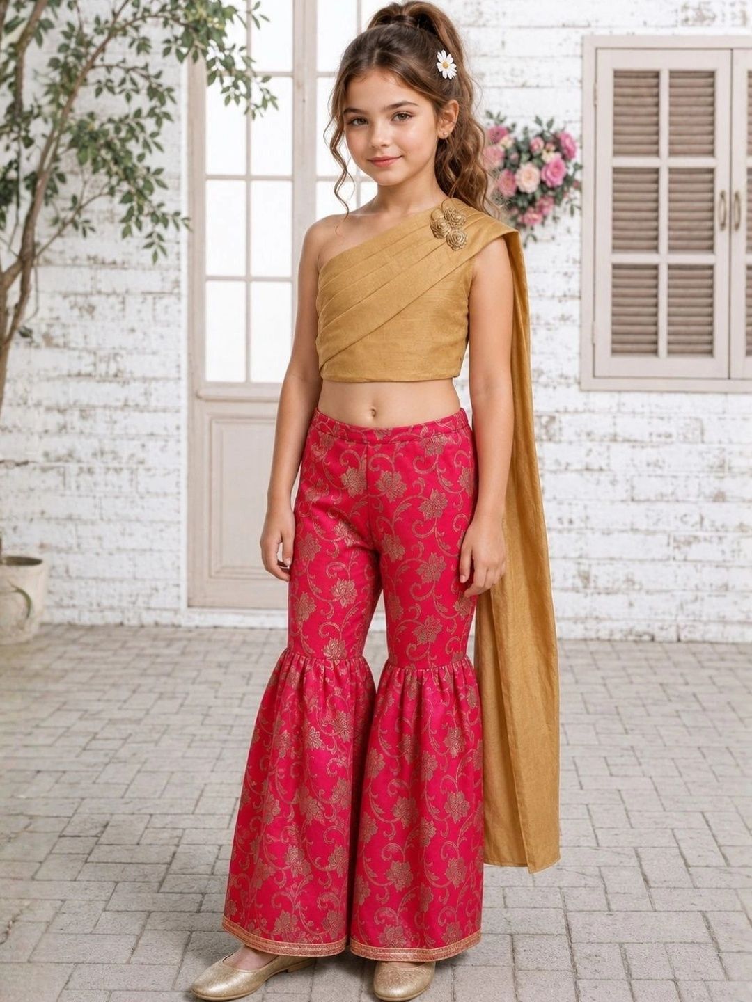 BAESD Girls Top & Sharara-picture-16